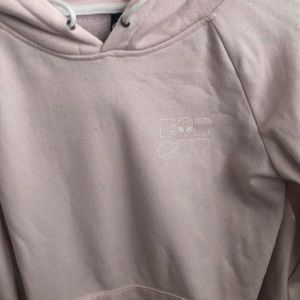 Pink hoodie